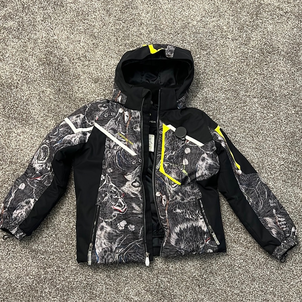 Boys size 7 Obermeyer waterproof ski coat